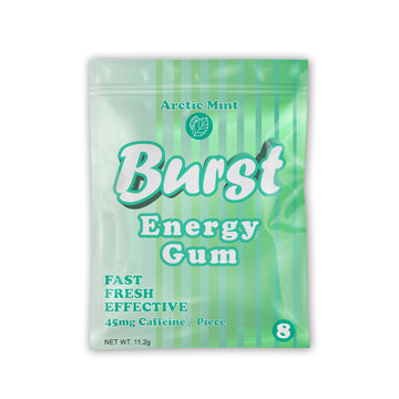 Burst Energy Gum - Reliable Boost, Instant Refreshment